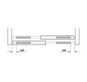 Cửa trượt thẳng Hafele SLIDO F-LINE18 50A - 401 30 016 dimd3 457x431 crop center