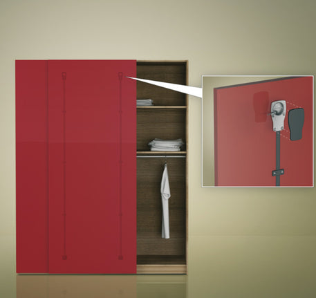 Phụ kiện định hình và làm phẳng cửa gỗ Hafele Planofit - 406 99