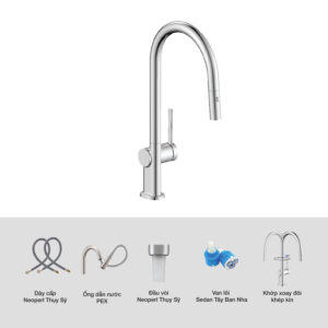 VÒI RỬA CHÉN KLUGER KLF0003SC