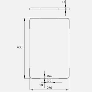 KÍCH THƯỚC THỚT INOX KLUGER KCB 121FS