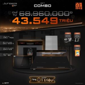 SET COMBO KHUYẾN MÃI JUNGER 6 MÓN