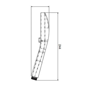 Sen tay Hafele Self-clean R 3 chức năng - 485 60 630 dimd1 457x431 crop center