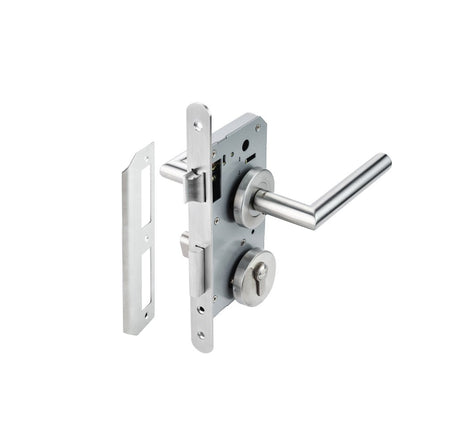 Bộ tay nắm Hafele nắp chụp tròn kiểu G - 489 10