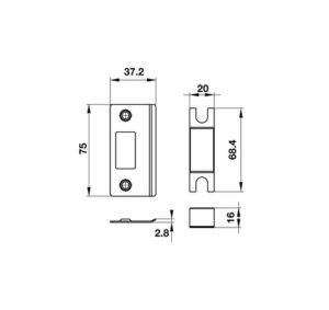 DIY Khóa tay nắm gạt 2 chức năng Hafele - 489 10 820 dimd2 b078d2cc 7c37 48db 9e83 2d51f48da7a7 457x431 crop center