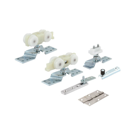 Bộ phụ kiện cửa trượt Hafele multif.silent - 489 40