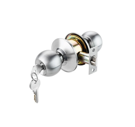 Bộ tay nắm cửa Hafele dạng tròn - 489 93