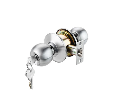 Bộ tay nắm cửa Hafele dạng tròn - 489 93 130 c5755cbe 33a8 4462 9891