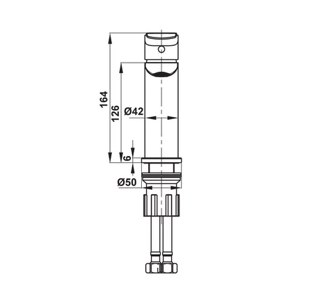 Vòi trộn Hafele UNI 100 - 495 61