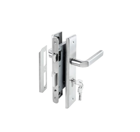 Bộ tay nắm Hafele đế dài kiểu J (Tay nắm - thân khóa - ruột) - 499 62 503 457x431 crop center 1