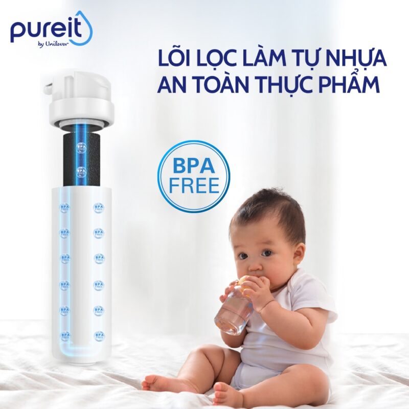 LÕI LỌC RO MÁY LỌC ÂM TỦ BẾP PUREIT TANKA UR3140