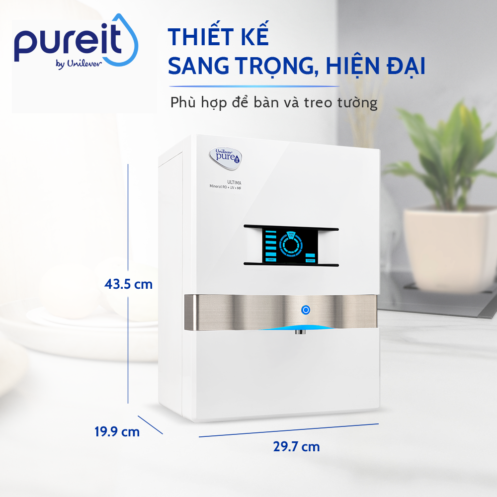 MÁY LỌC NƯỚC PUREIT ULTIMA TRẮNG TREO TƯỜNG ĐỂ BÀN - 5 2
