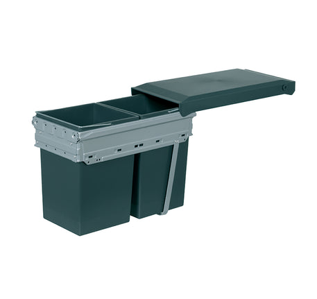 Thùng rác Hafele 2 ngăn, có ray kéo - 502 72