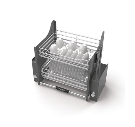 Rổ chén đĩa Hafele với thiết kế lưới tròn LENTO - 504 76