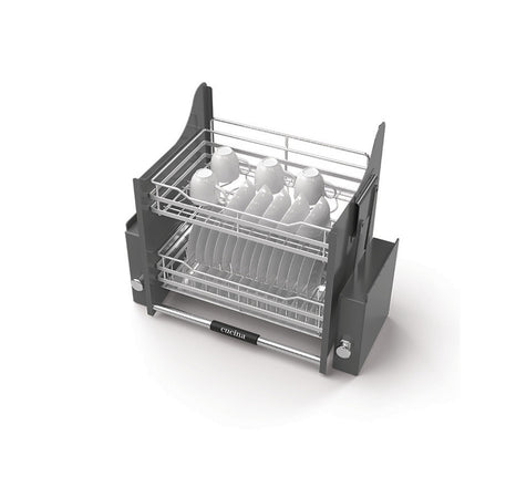 Rổ chén đĩa Hafele với thiết kế lưới dẹt LENTO - 504 76