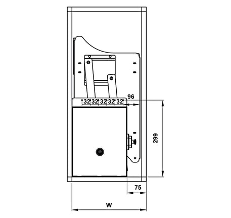 Rổ chén đĩa Hafele với thiết kế lưới dẹt LENTO - 504 76
