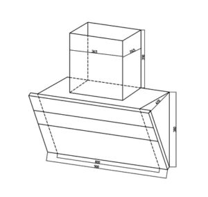 MÁY HÚT MÙI GẮN TƯỜNG HAFELE HC-H901WB (533.83.655) - 533 83 655 dimd 457x431 crop center