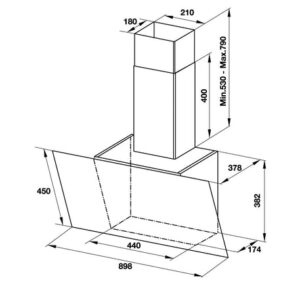 MÁY HÚT MÙI GẮN TƯỜNG HAFELE HH-WVG90C (533.89.013) - 533 89 013 dimd 457x431 crop center