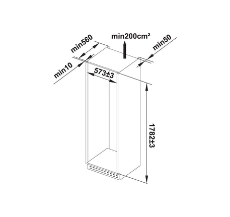 Tủ lạnh âm Hafele HF-BI60X - 534 14