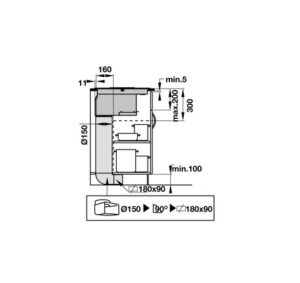 BẾP TỪ KẾT HỢP HÚT MÙI 4 VÙNG NẤU HAFELE HC-IHH77D (536.61.655) - 536 61 655 dimd1 457x431 crop center