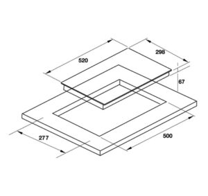 BẾP ĐIỆN 2 VÙNG NẤU HAFELE HC-R302D (536.61.670) - 536 61 670 dimd 457x431 crop center