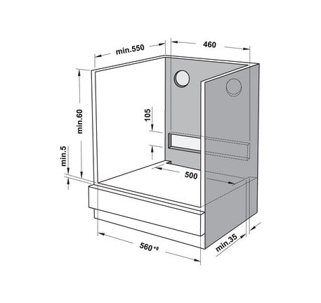 LÒ NƯỚNG ÂM TỦ HAFELE HO-8T72A (538.01.421) - 538 01