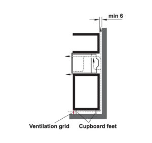 Lò nướng kết hợp vi sóng âm tủ Hafele 50 lít HCO-8T50A, Series 800 - 538 01 431 dimd 2 457x431 crop center