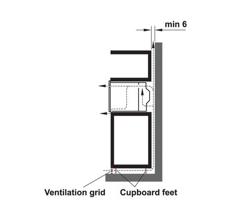 Lò nướng kết hợp vi sóng âm tủ Hafele 50 lít HCO-8T50A, Series 800 - 538 01