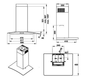 MÁY HÚT MÙI GẮN TƯỜNG HAFELE HH-WG90B (539.81.185) - 539 81 1852 457x431 crop center