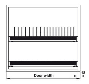 Rổ bát đĩa Hafele PRESTO có khung - 544 40 003 11 13 14 dimd 457x431 crop center