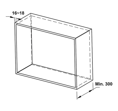 Rổ chén dĩa cố định Hafele - Presto, phiên bản không có khung - 544 40