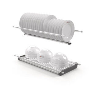 Rổ chén dĩa cố định Hafele - Presto, phiên bản không có khung