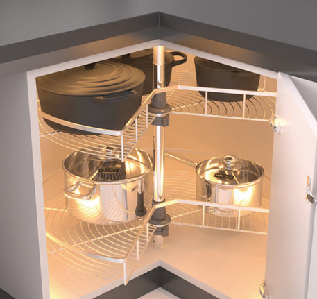 Bộ rổ góc xoay 270 độ Hafele - Mezzo - 548 37 011 apic 457x431 crop center 1