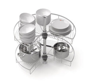 Bộ rổ góc xoay 270 độ Hafele - Mezzo - 548 37 011 ppic 457x431 crop center