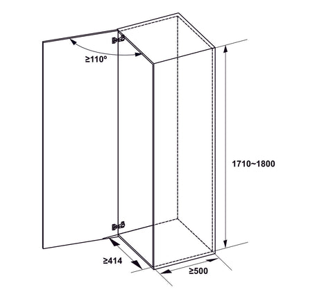 Rổ tủ đồ khô cánh mở xoay Hafele - DOLCE - 548 65 073 075 dimd 42222155 b175 4488 aaea