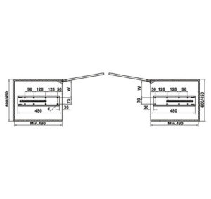 Rổ 6 tầng Hafele - KARA SWING - 548 65 842 dimd 457x431 crop center