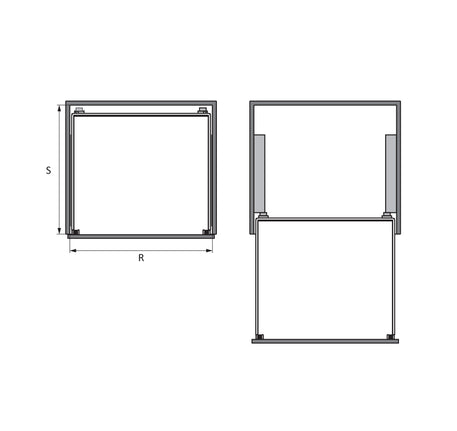 Bộ rổ xoong nồi Hafele - Cappella - 549 08 024 025 026 027 028 224