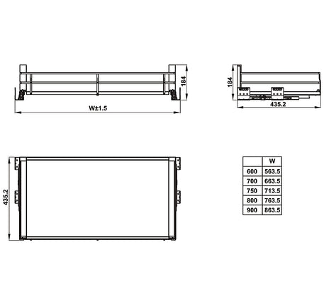 Rổ xoong nồi Hafele - KASON - 549 08