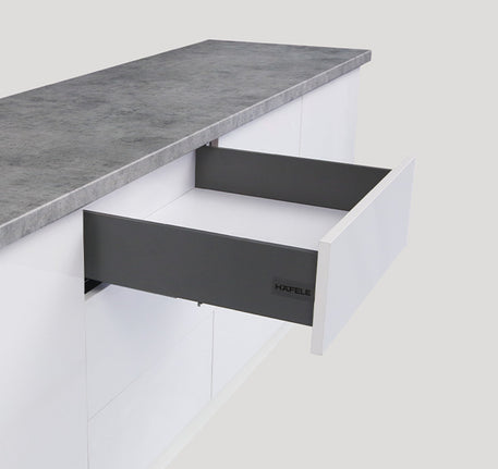 Ray hộp Hafele Matrix Box Slim, chiều cao 120mm - 552 35