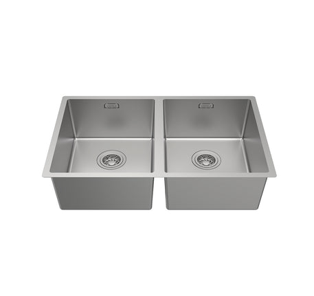 CHẬU BẾP INOX HAFELE SATIN R10 HS24-SSN2S-750 (567.24.240) - 567 24