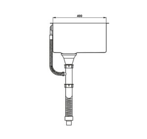 CHẬU INOX HAFELE HS22-SSN2S90P (567.94.000) - 567 94 000 dimd2 457x431 crop center