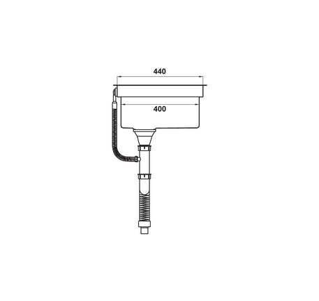CHẬU INOX HAFELE HS21-SSN2S90 567.94.030 - 567 94