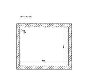 CHẬU INOX HAFELE – HS21-SSN1S60P (567.94.070) - 567 94 070 dimd4 457x431 crop center