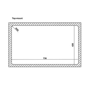 CHẬU INOX HAFELE – HS21-SSN2S80P (567.94.080) - 567 94 080 dimd3 457x431 crop center