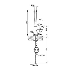 VÒI BẾP HAFELE HT20-GH1P259 ( 570.82.400 ) - 570 82 200 300 400 500 dimd2 457x431 crop center