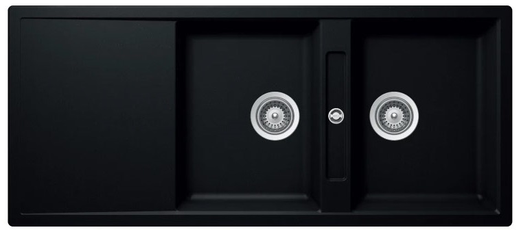 CHẬU GRANSILK HAFELE HS20-GKD2S80 MÀU ĐEN 570.33.330 - 570.33.330