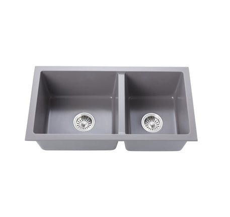 CHẬU ĐÁ ĐÔI HAFELE ESSENCE HS22-GEN2S90 MÀU XÁM 577.25.510 - 577 25