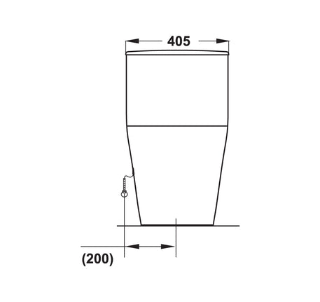 Bồn cầu một khối Hafele Sapporo - 588 79