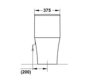 Bồn cầu một khối Hafele Sapporo - 588 79 407 dimd 3 457x431 crop center