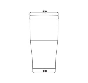 Bồn cầu một khối Hafele Sapporo - 588 79 412 dimd 3 457x431 crop center