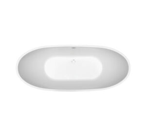 Bồn tắm độc lập Hafele - Nagoya hình bầu dục 1700 - 588 99 600 ppic 2 457x431 crop center